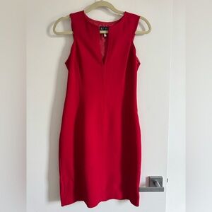 Like new Armani Jeans Red Shift Dress – 90s Vintage – Made in Italy – Size 4